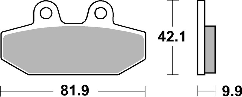 Plaquettes de Frein Arrière Brembo Métal Fritté pour Harley Davidson Fat Boy 114 (2020) - 07HD23SP