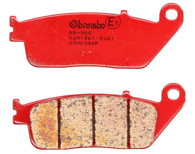 Plaquettes de Frein Arrière Brembo Métal Fritté pour Honda ST 1100 Pan European (90-02) - 07HO34SP