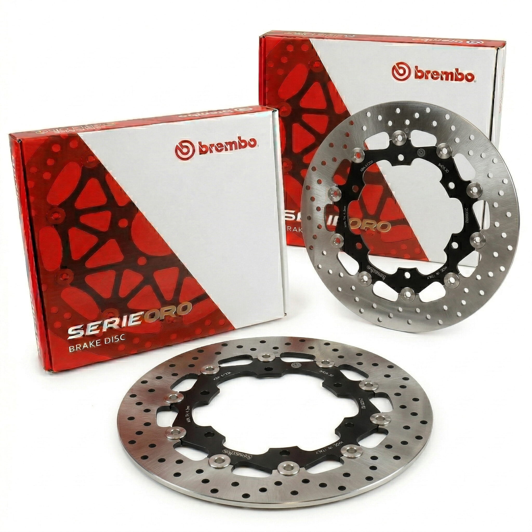Paire de Disques de Frein avant flottant Brembo pour Yamaha XVS 1100 Dragstar Classic (00-06) - 78B40830