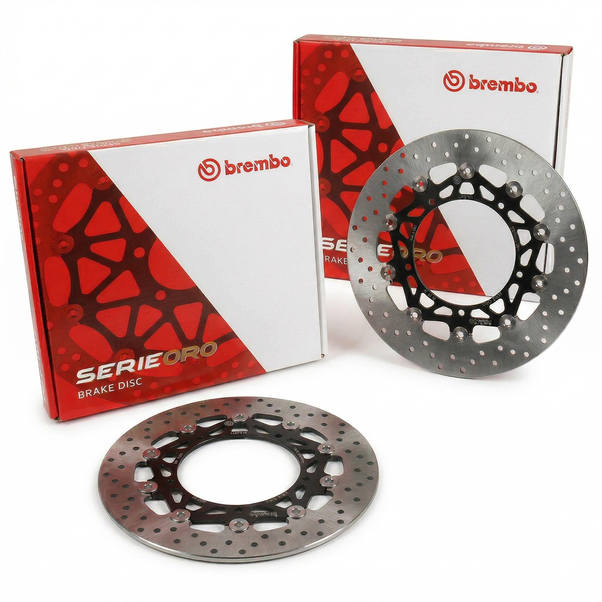 Paire de Disques de Frein avant flottant Brembo pour Yamaha FZ6 N (04-07) - 78B40831