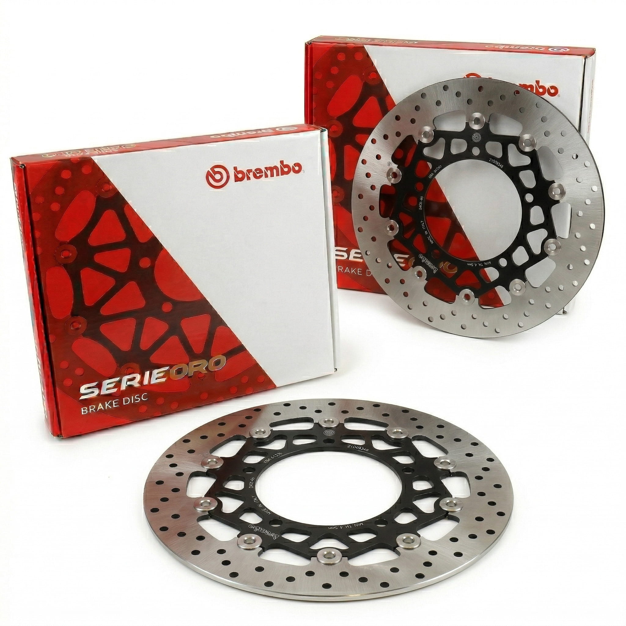 Paire de Disques de Frein avant flottant Brembo pour Suzuki GSX 1300 B-KING (08-10) - 78B40866