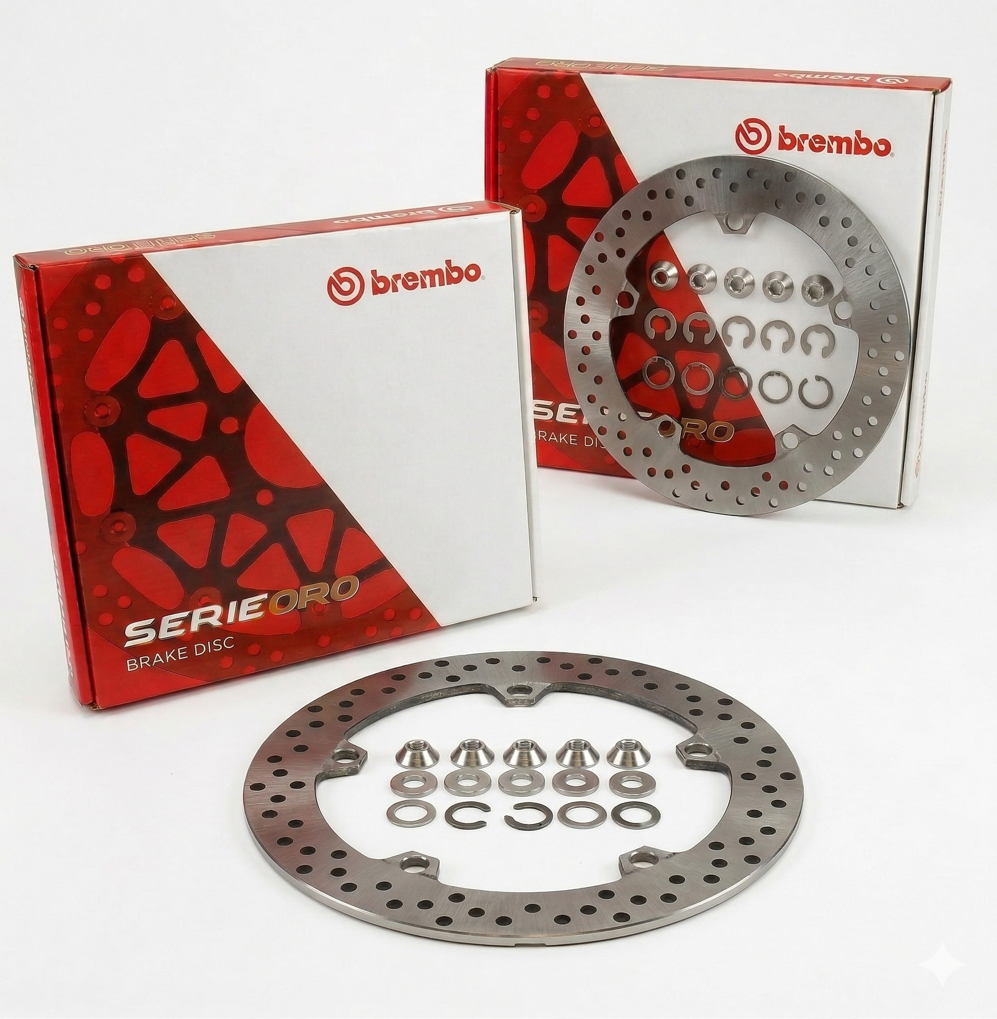 Paire de Disques de Frein avant avec kits plots Brembo pour BMW R NINE-T (13-22) - 168B407D7