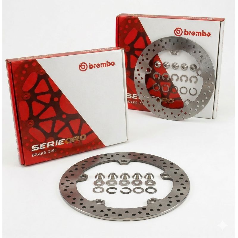 Paire de Disques de Frein avant avec kits plots Brembo pour BMW R 1200 GS Adventure (06-18) - 168B407D6 Paire de Disques de Frein avant avec kits plots Brembo pour BMW R 1200 GS Adventure (06-18) - 168B407D6