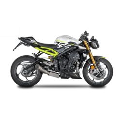 Ligne d'Échappement Spark Grid -O pour Triumph Street Triple 765 R / RS (23-24)