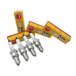 Lot de 4 Bougies NGK DCPR6E pour Honda VTX 1300 S (03-07) - 3481