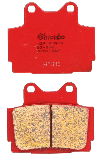 Plaquettes de Frein Arrière Brembo Métal Fritté pour Yamaha FZS 600 Fazer (98-03) - 07YA12SP