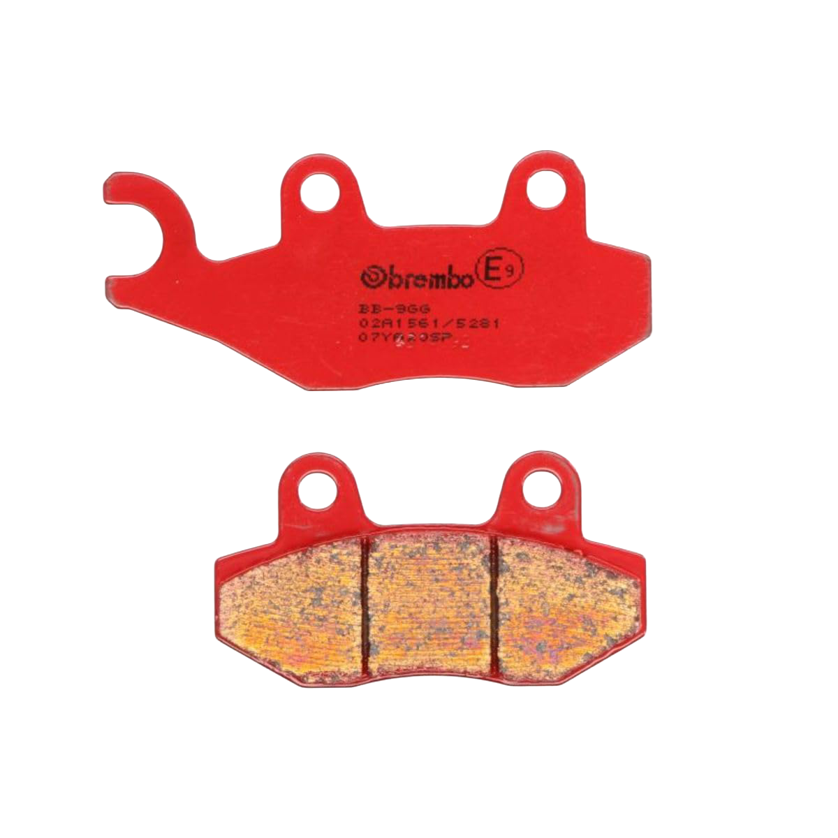 Plaquettes de Frein Arrière Brembo Métal Fritté pour Yamaha XTZ 750 Supertenere (89-95) - 07YA20SP