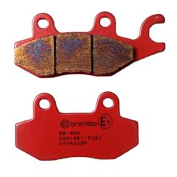 Plaquettes de Frein Arrière Brembo Métal Fritté pour Kawasaki Z 400 (19-20) et (23-24) - 07YA22SP
