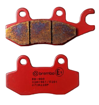 Plaquettes de Frein Arrière Brembo Métal Fritté pour Kawasaki Z 300 (15-18) - 07YA22SP