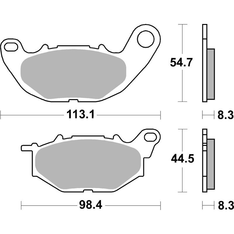 Plaquettes de Frein avant Brembo Route Métal Fritté pour Yamaha MT-03 (16-25) - 07YA52.SA Plaquettes de Frein avant Brembo Route Métal Fritté pour Yamaha MT-03 (16-25) - 07YA52.SA