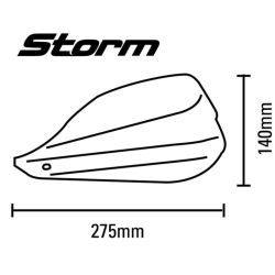 Protèges Mains Barkbusters Storm pour MT-03 (05-14)