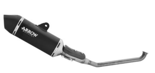 Ligne d'échappement ARROW Icon pour ZT 125 Hyper Trail (25 et +)