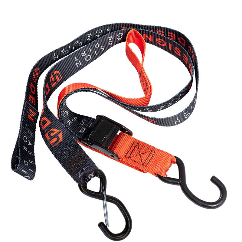 Sangle de Transport Moto Up Design - Noir Orange Sangle de Transport Moto Up Design - Noir Orange