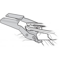 Support Top Case Shad pour X-ADV 750 (17-20) Modèle sans porte paquet origine
