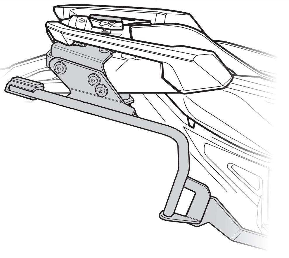 Support de Valise Shad 3P System pour X-ADV 750 (17-20)