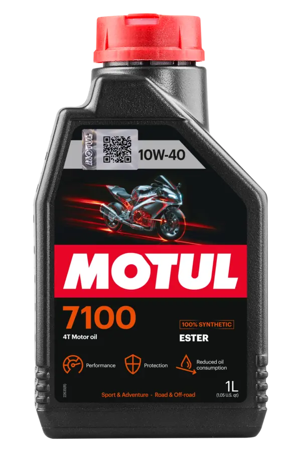 Huile Moto Motul 710010W40 MA2 1 Litre