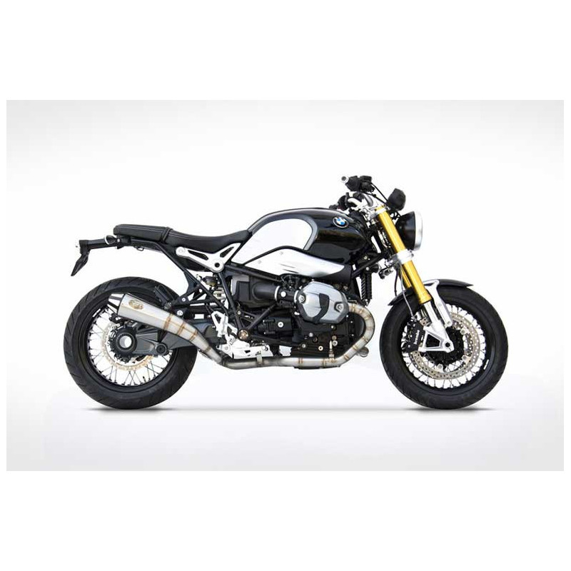 Collecteur Inox 2 en 1 Racing pour BMW 1200 R Nine T (21-23)