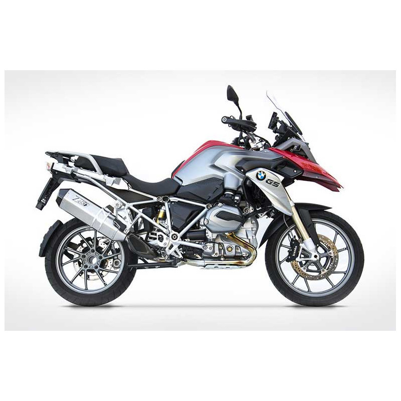 Echappement Penta Carbone Embout Carbone Racing pour Bmw R 1200 Gs (04-09)