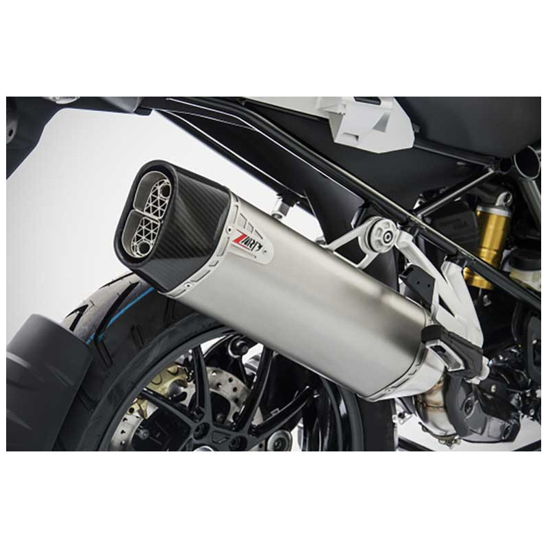 Echappement Racing Titane Embout Carbone pour BMW R 1250 GS (19-20)