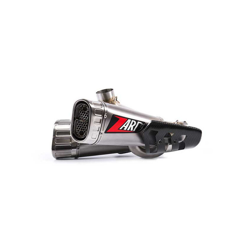 Silencieux Titane Embout Inox Racing pour Ducati 1100 Panigale V4 (18-23)