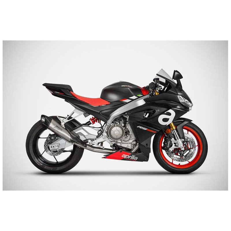 Support De Silencieux Ligne Zard Monoposto pour Aprilia RS 660 / Tuono 660 (21-23)