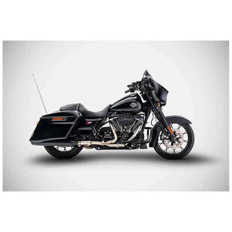 Décatalyseur Titane Racing pour Harley Davidson 1750 Road Glide 107 (17-25)