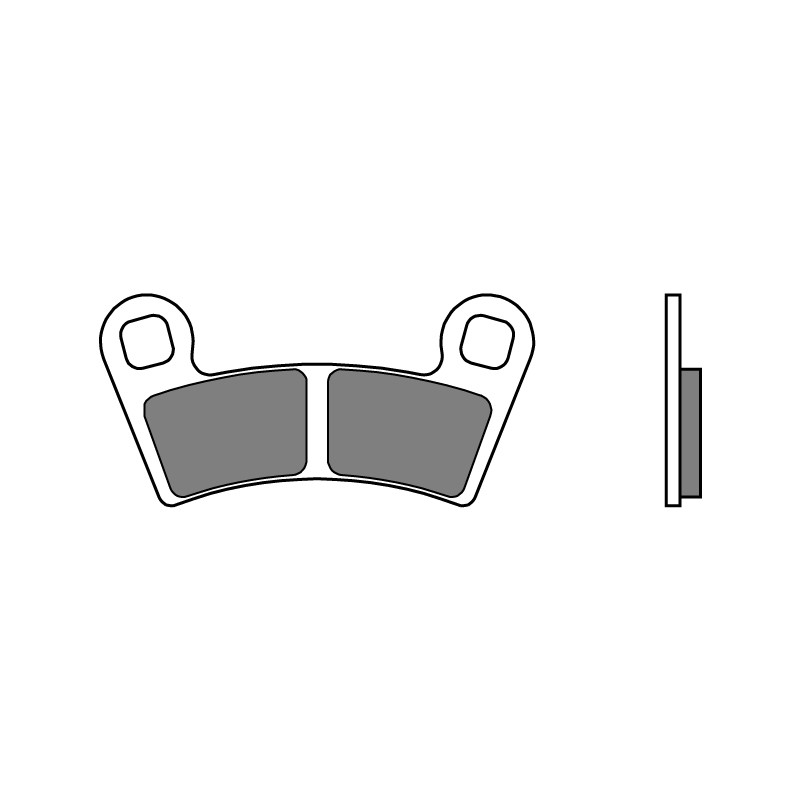 Plaquette de frein Avant Brembo 07PO09 SD