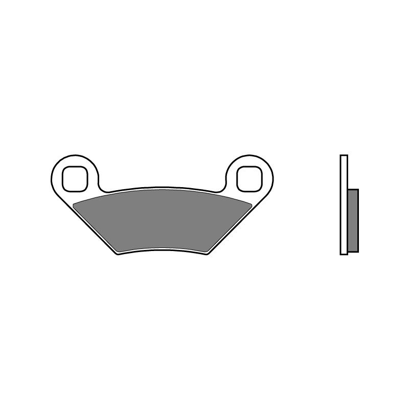 Plaquette de frein Arrière Brembo 07PO11 SD