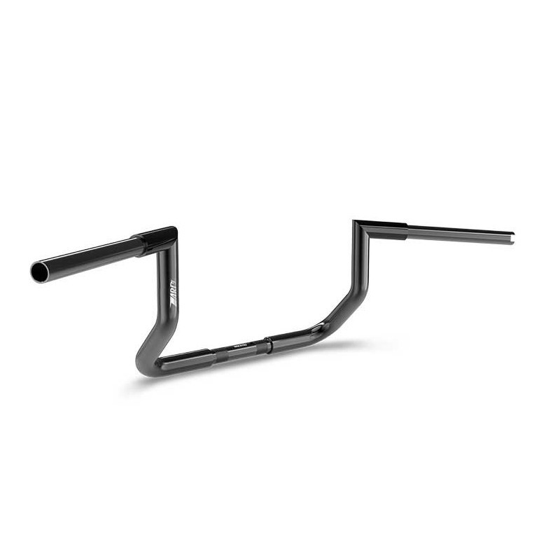 Guidon Bat 10" Chrome Noir pour Harley-Davidson Touring
