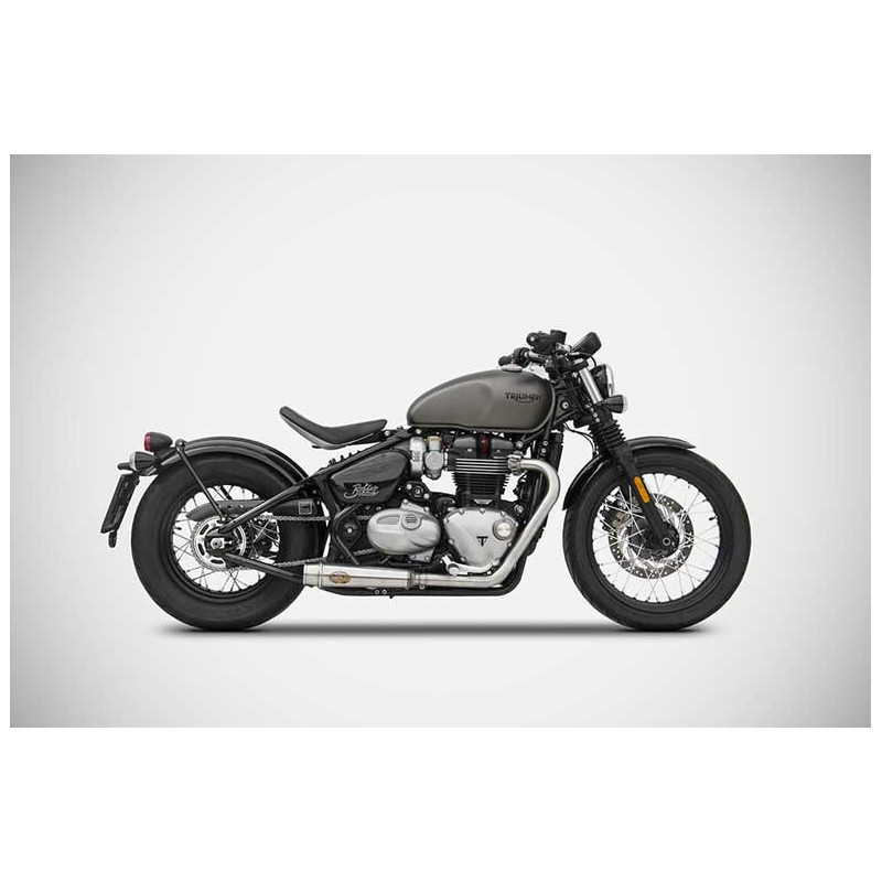 Collecteur Racing Inox pour Triumph 1200 Bobber (17-23) Collecteur Racing Inox pour Triumph 1200 Bobber (17-23)