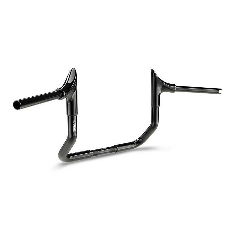 Guidon Zard Bull 12" Chrome pour Harley-Davidson Touring