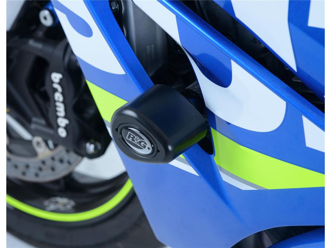 Tampon de protection R&G Aero pour GSX-R 1000 (17-20) GSX-R 1000 R (17-23) - CP0422BL
