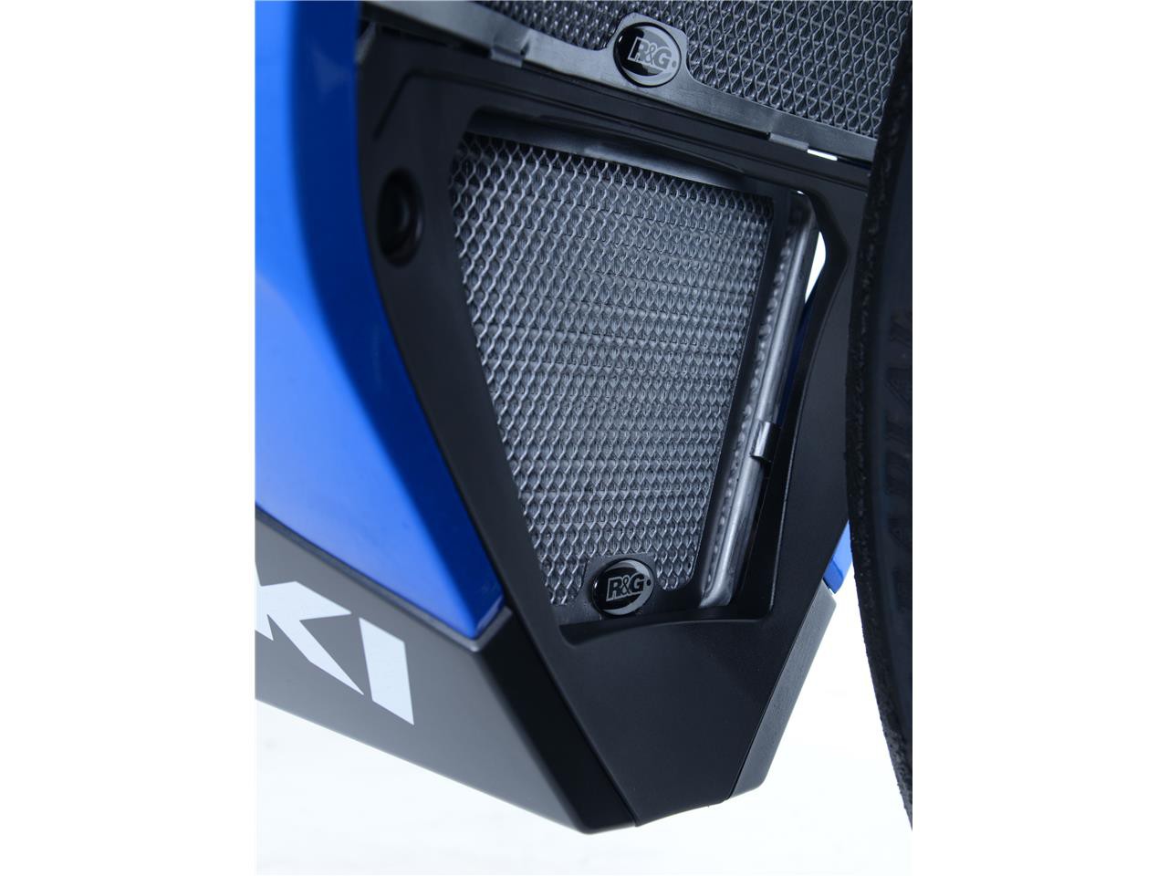 Protection de Radiateur d'Huile Alu R&G pour Suzuki GSX-R 1000 et R (17-23) - OCG0030BK