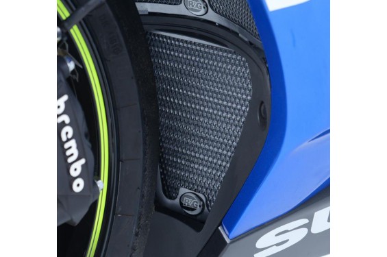 Protection de Radiateur d'Huile Alu R&G pour Suzuki GSX-R 1000 et R (17-23) - OCG0030BK Protection de Radiateur d'Huile Alu R&G pour Suzuki GSX-R 1000 et R (17-23) - OCG0030BK