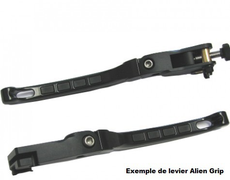 Paire de Levier Repliable LighTech Alien Grip pour Suzuki GSX-R 1000 (17-21)