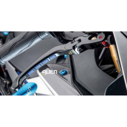 Paire de Levier Repliable LighTech Alien Grip pour Suzuki GSX-R 1000 (17-21)