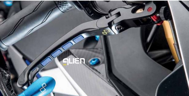 Levier de frein repliable LighTech Alien Grip pour GSX-R 1000 (17-21) GSX-S 1000 (15-21)