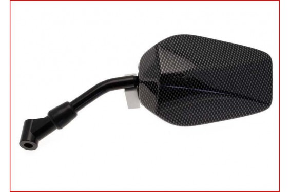 Rétroviseurs Moto Ronds 8 Mm - Paire Gauche/droite - Finition Galvanisée - Réglables Pour Une Meilleure Visibilité - Installation Facile - 14