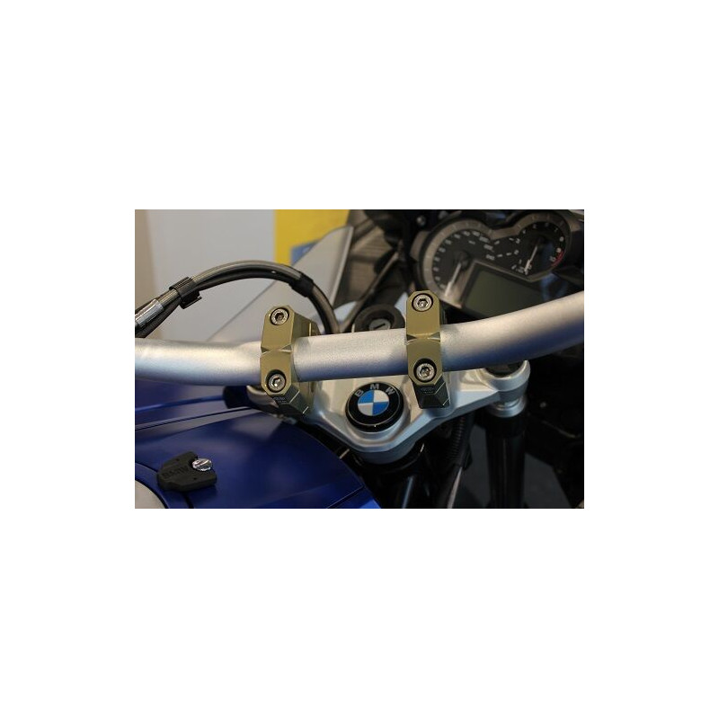 Rehausses pour guidon 28,6cm 1D.GT Gilles Tooling pour BMW R 1250 GS (19-23) Rehausses pour guidon 28,6cm 1D.GT Gilles Tooling pour BMW R 1250 GS (19-23)