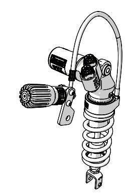 Amortisseur TTX FLOW Ohlins pour Kawasaki ZX-6 R 636 Ninja (13-24) - KA 467