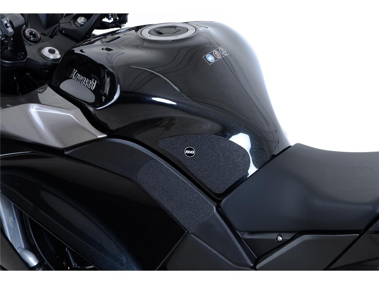 Grip de réservoir R&G Eazi Grip pour Kawasaki Z 1000 SX (11-21) - EZRG422CL