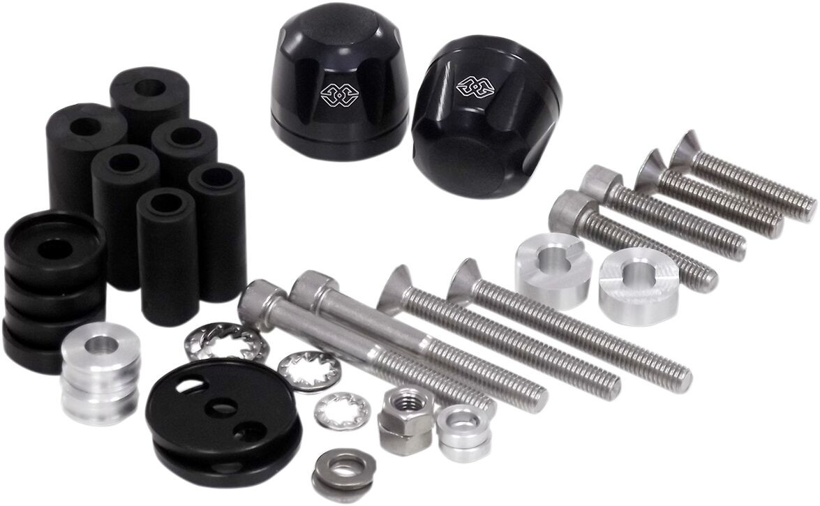 Embout de Guidon Noir Gilles Tooling pour Honda CB 600 F Hornet (98-13)