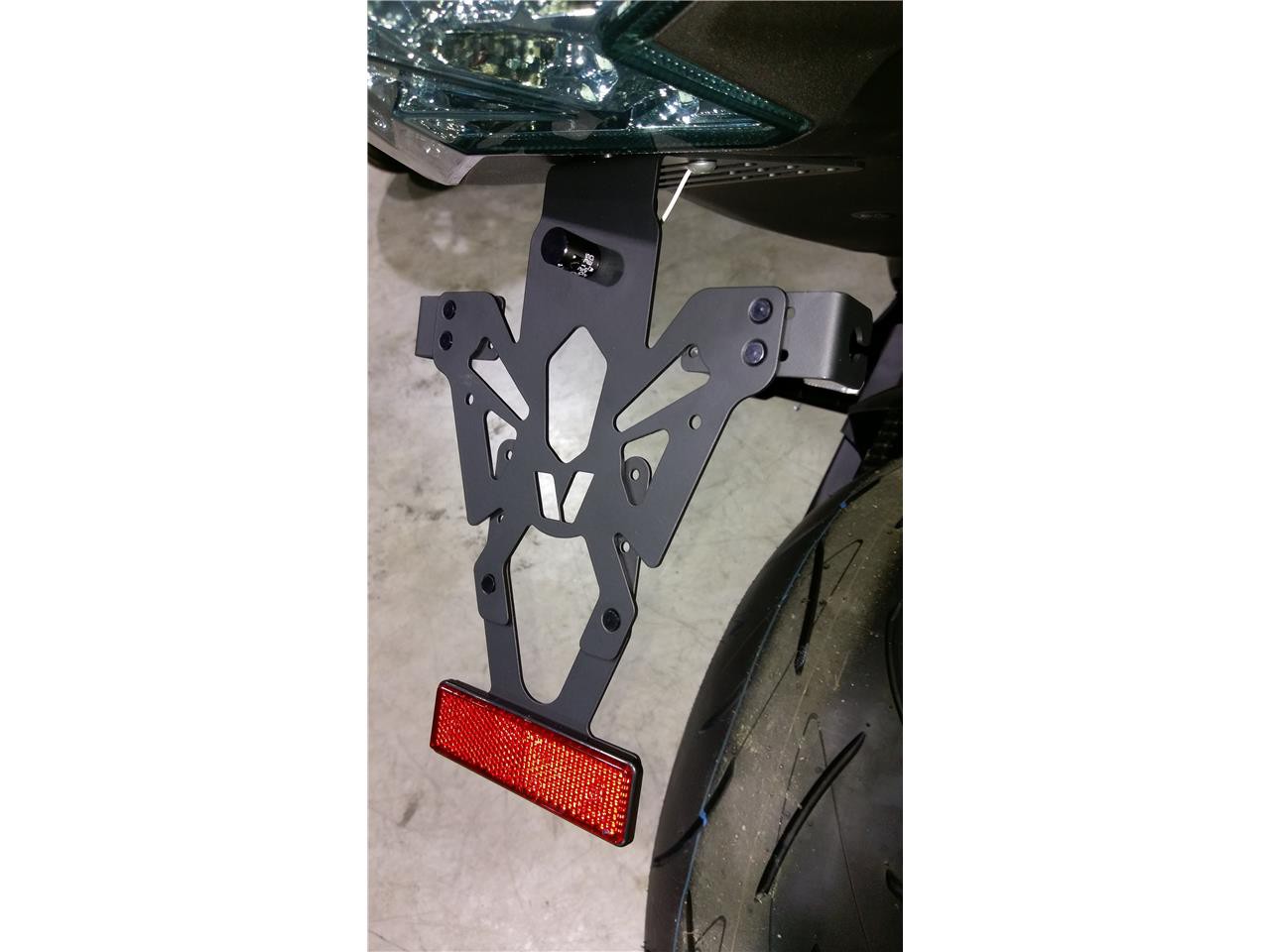 Support de Plaque Moto V-Parts pour Z 1000 (10-13) Z 1000 SX (10-21)