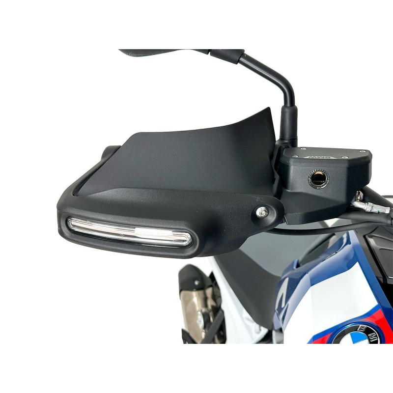 Kit d’Extension pour Protège-Mains Noir Mat WRS pour BMW R 1300 GS (23-26) - BM098NO Kit d’Extension pour Protège-Mains Noir Mat WRS pour BMW R 1300 GS (23-26) - BM098NO
