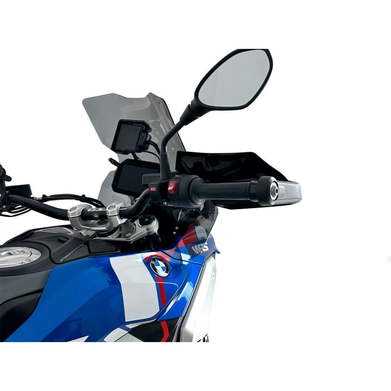 Kit d’Extension pour Protège-Mains Noir Mat WRS pour BMW R 1300 GS (23-26) - BM098NO Kit d’Extension pour Protège-Mains Noir Mat WRS pour BMW R 1300 GS (23-26) - BM098NO