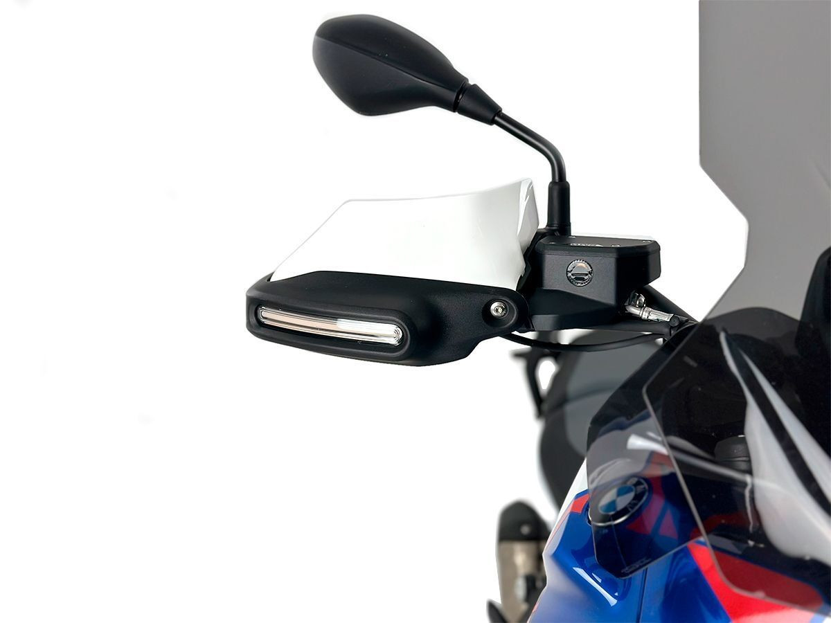 Kit d’Extension pour Protège-Mains Blanc WRS pour BMW R 1300 GS (23-26) - BM098BI