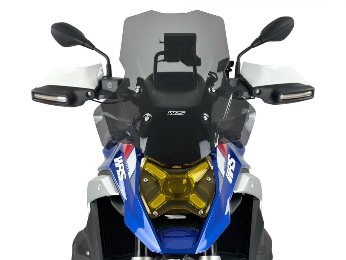 Kit d’Extension pour Protège-Mains Blanc WRS pour BMW R 1300 GS Adventure (24-26) - BM098BI