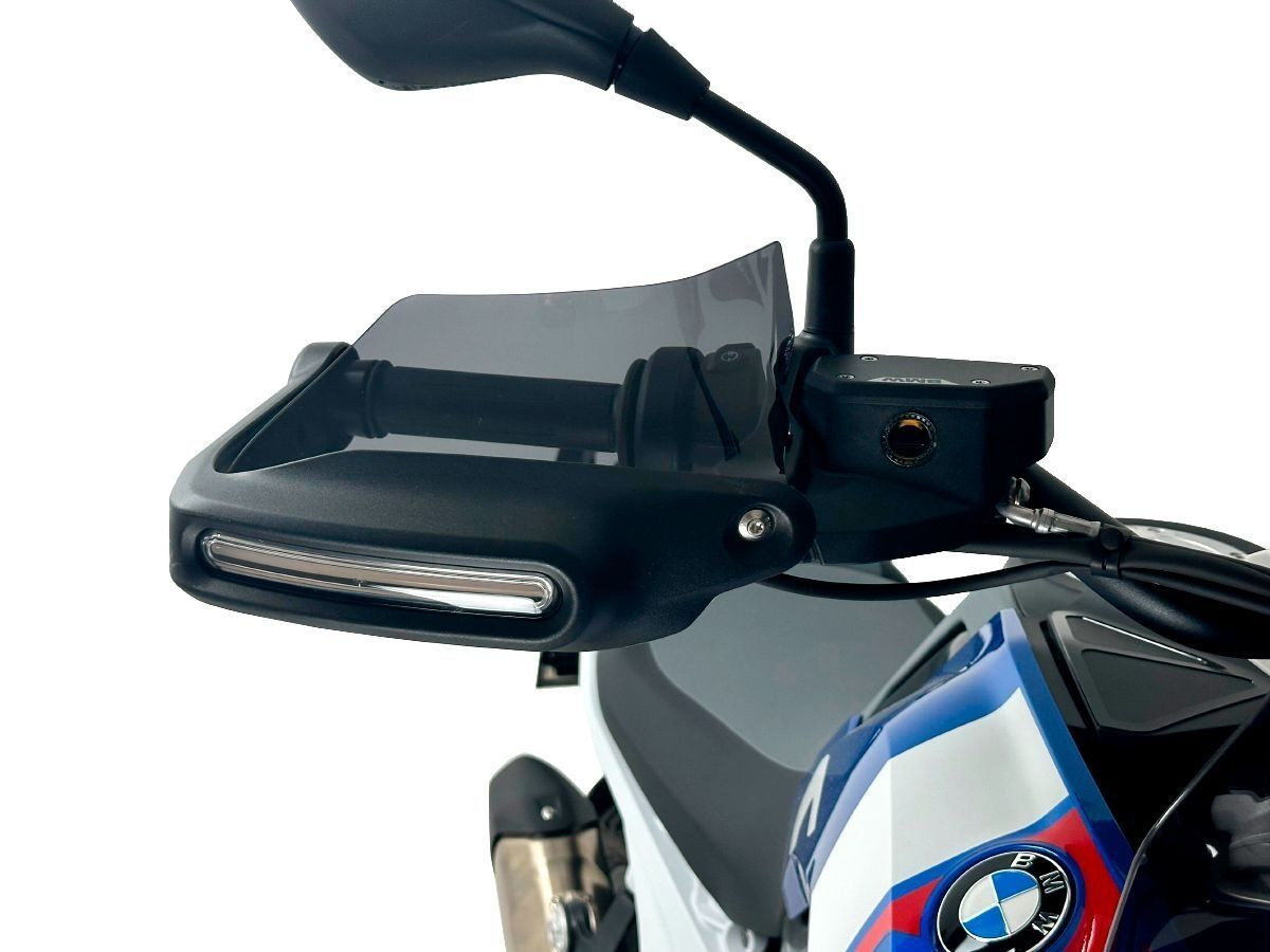 Kit d’Extension pour Protège-Mains Fumé Foncé WRS pour BMW R 1300 GS (23-26) - BM098FS