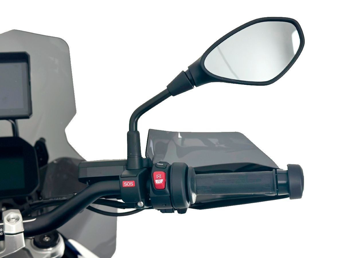 Kit d’Extension pour Protège-Mains Fumé Foncé WRS pour BMW R 1300 GS Adventure (24-26) - BM098FS