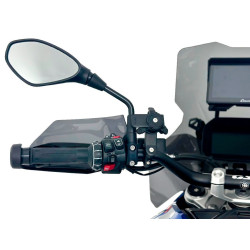 Kit d’Extension pour Protège-Mains Fumé Foncé WRS pour BMW R 1300 GS Adventure (24-26) - BM098FS